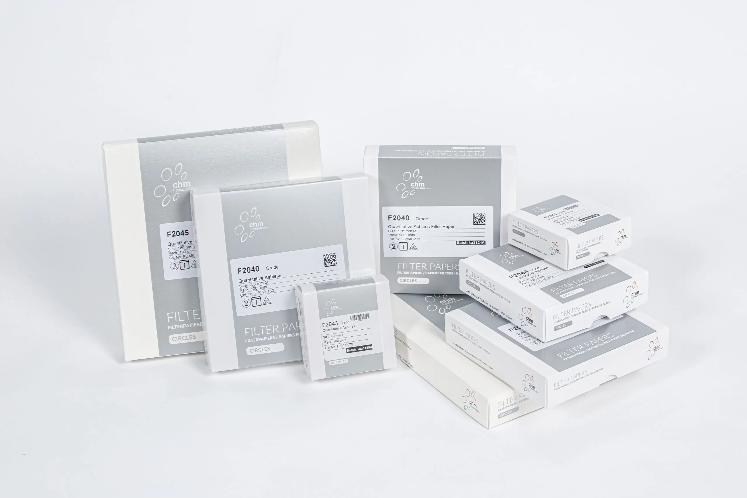 Filtru cantitativ F2040 pentru filtrare mediu-lentă, CHMLAB - Image 2