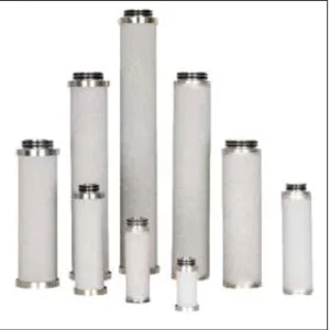 Compfil™ SF- Filtru steril din oțel sinterizat pentru gaze, lichide și aburi, Porvair