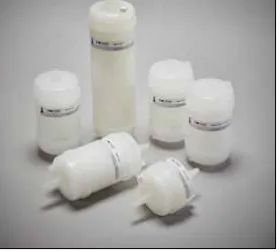 Microcap™ GPVDF Capsule filtrante cu membrană hidrofilă din PVDF, Porvair