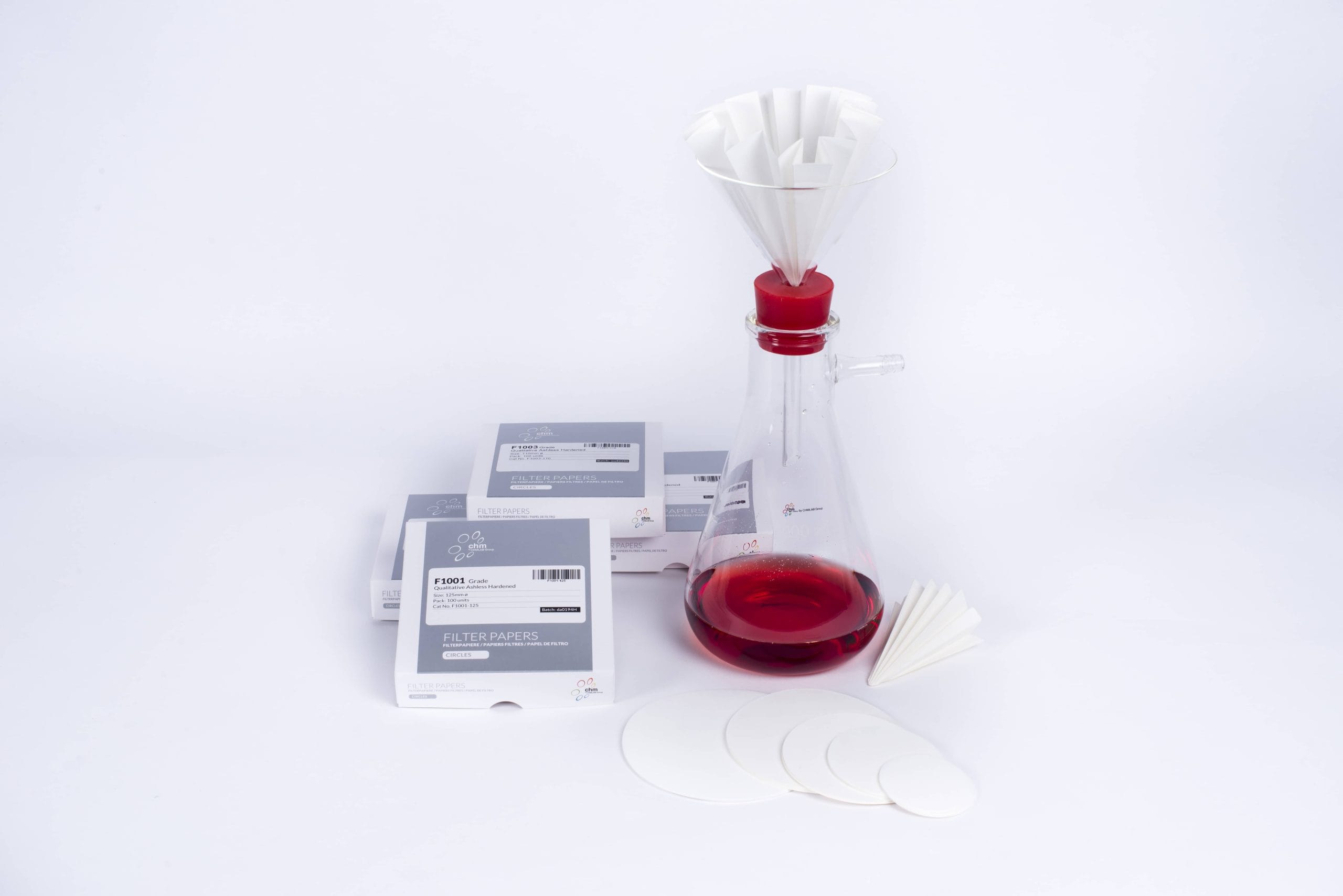 Filtrare lentă cu hârtie calitativă F1006 - Aplicații diverse