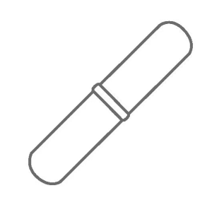 Bară de agitare magnetică cilindrică IKAFLON 50 (5 buc.), IKA